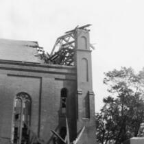 First Congregational Church after 1938 Hurricane